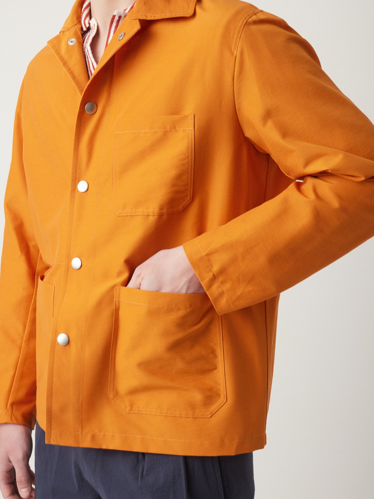 Aasti Waterproof Work Jacket Orange Coats &