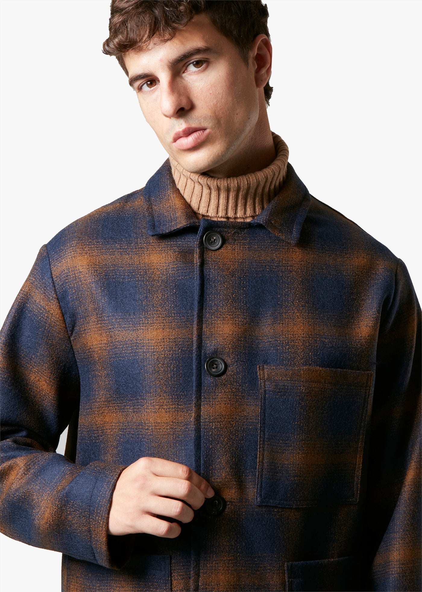 Aasti Wool Jacket Orange Coats &