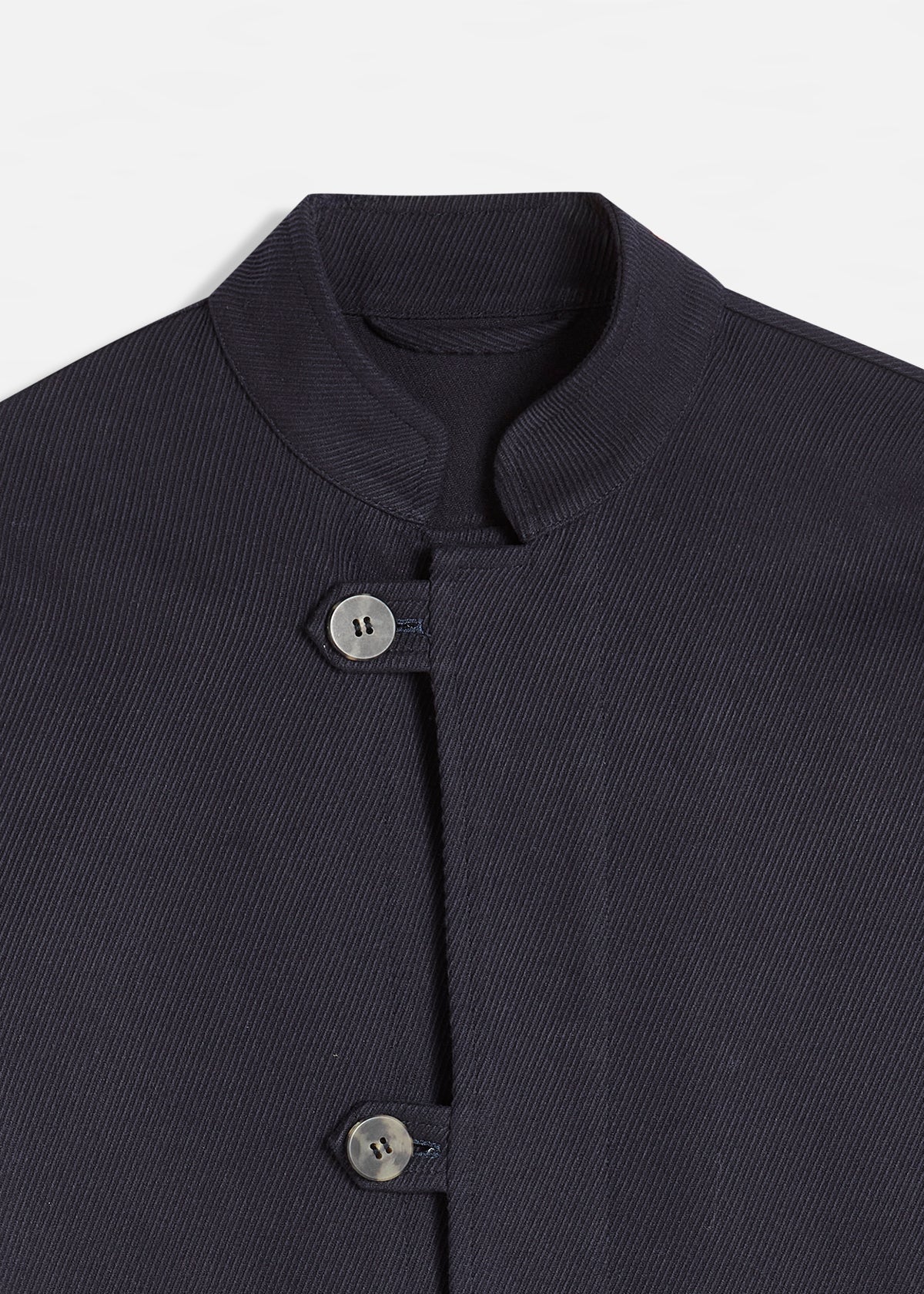 Aasti-C Cotton Work Jacket Navy Coats &