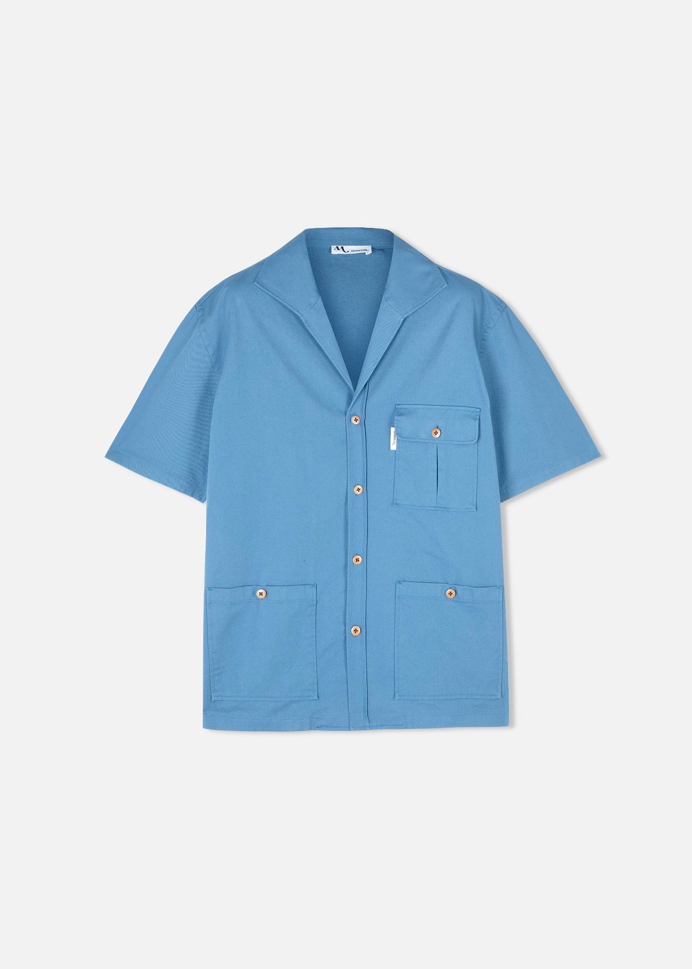 Aasuncion Bowling Shirt Blue