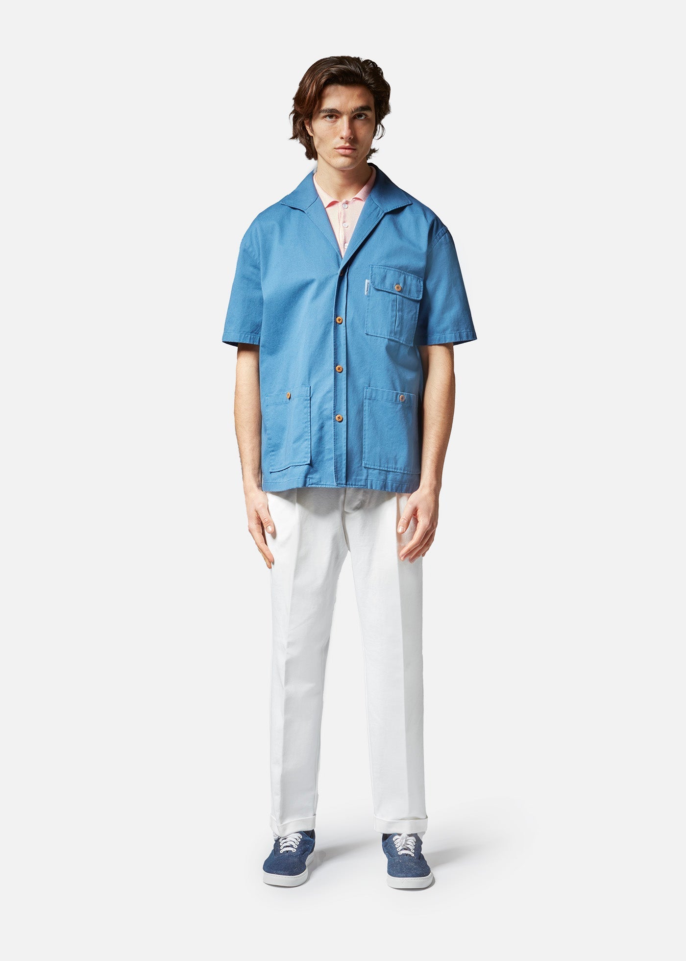 Aasuncion Bowling Shirt Blue