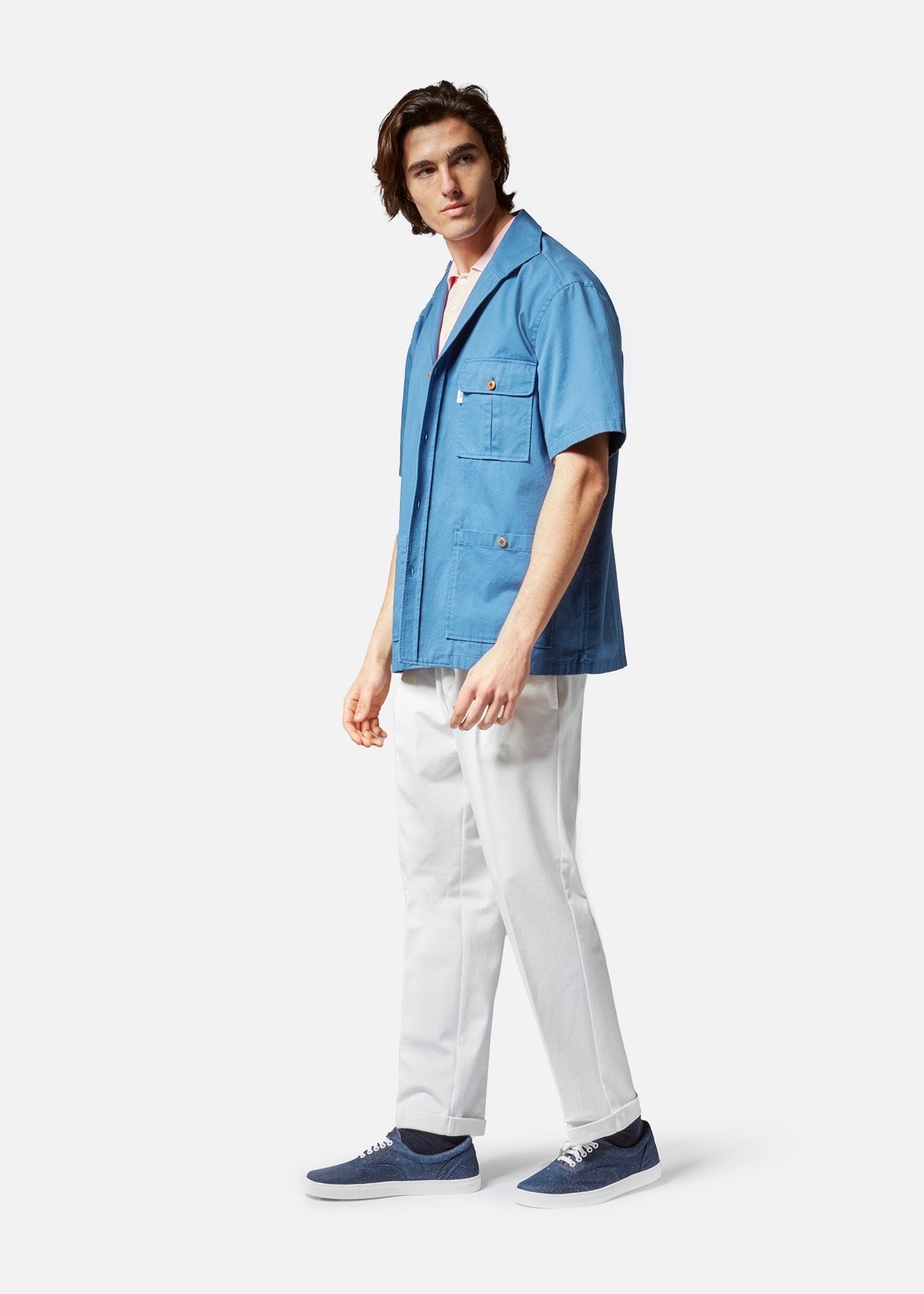 Aasuncion Bowling Shirt Blue