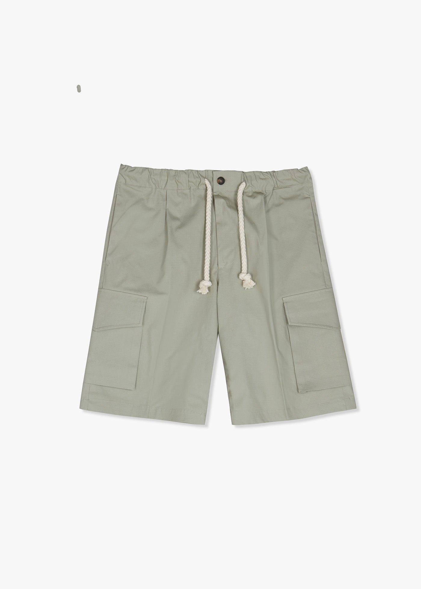 Aatrio Drawstring Shorts Dark Green Trousers