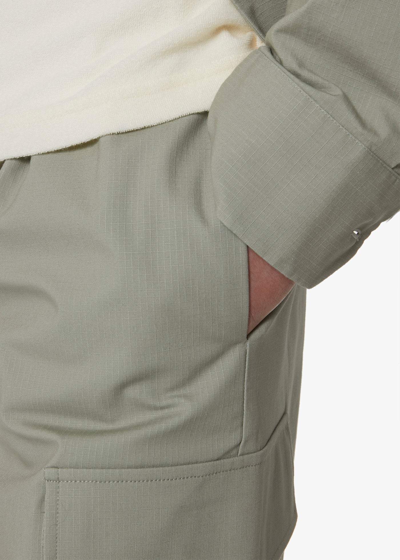 Aatrio Drawstring Shorts Dark Green Trousers