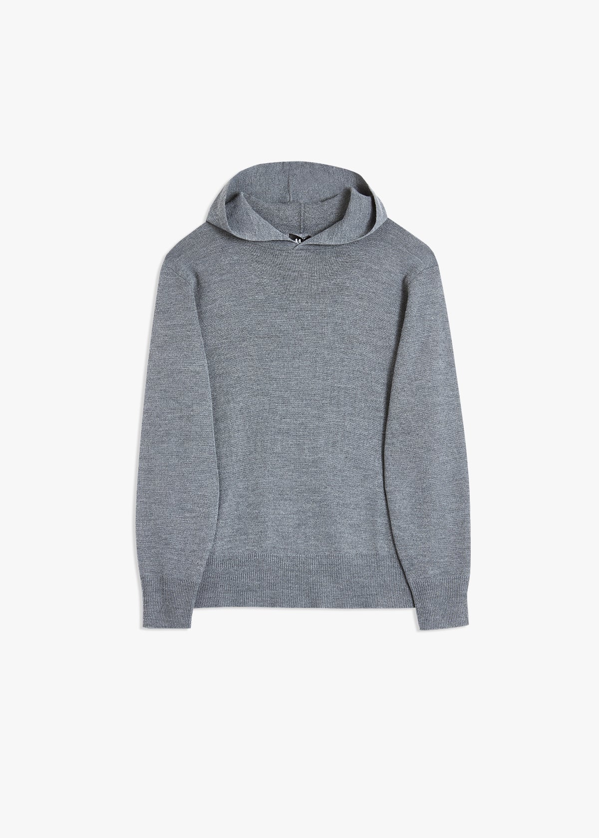 Aaurelio Wool-Blend Hoodie Grey Knitwear