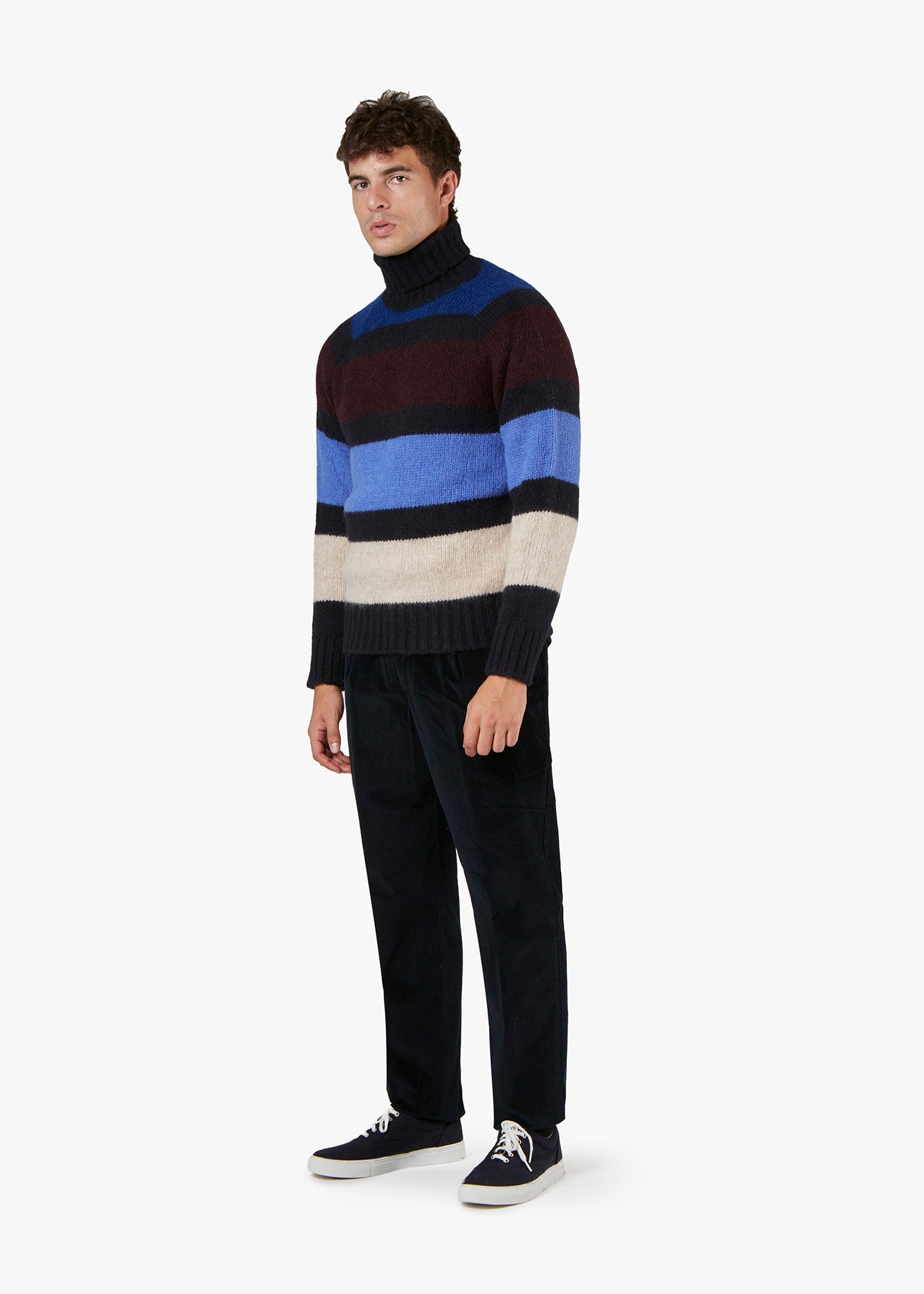 Aavicenna Trousers With Coulisse Navy