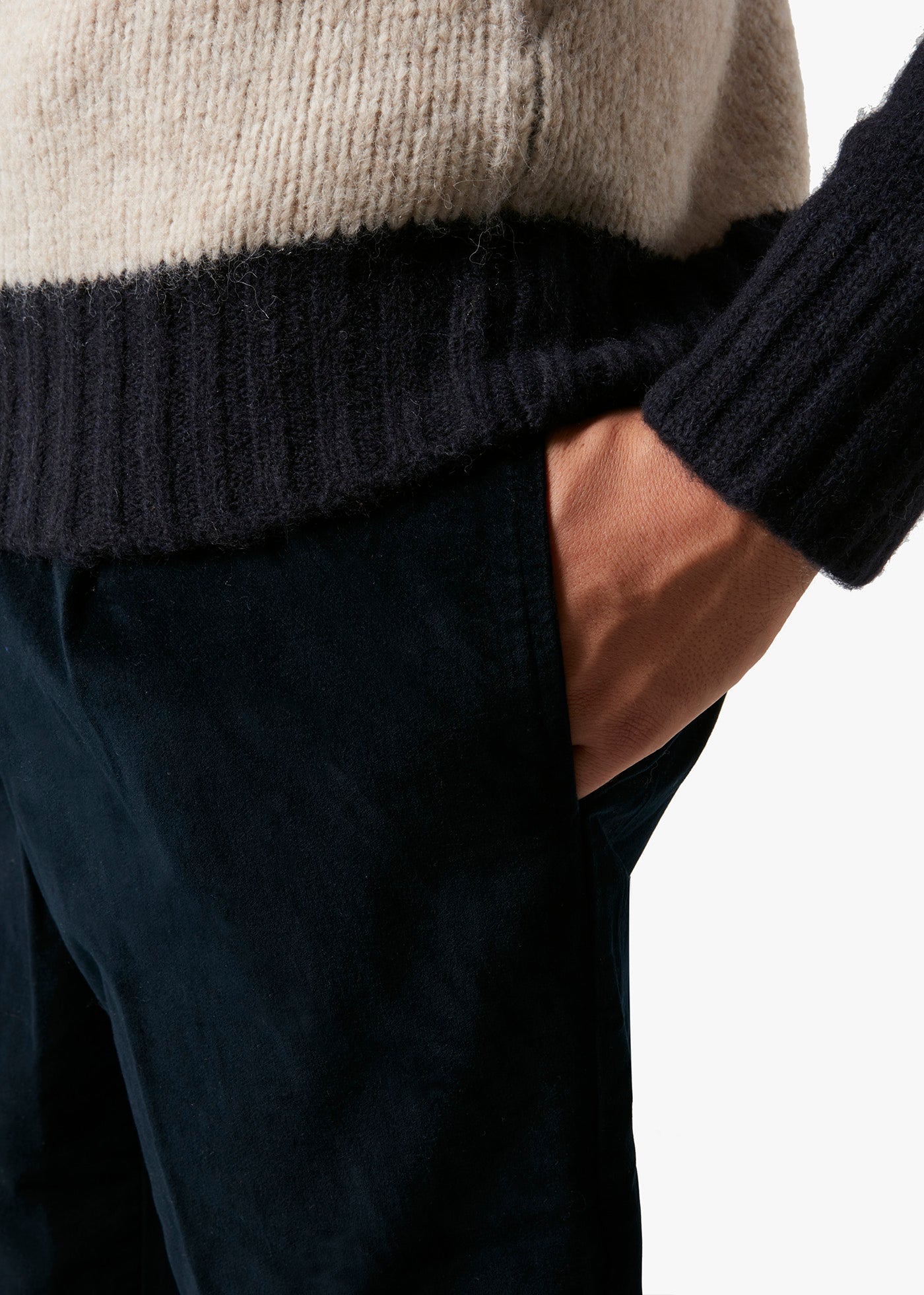 Aavicenna Trousers With Coulisse Navy