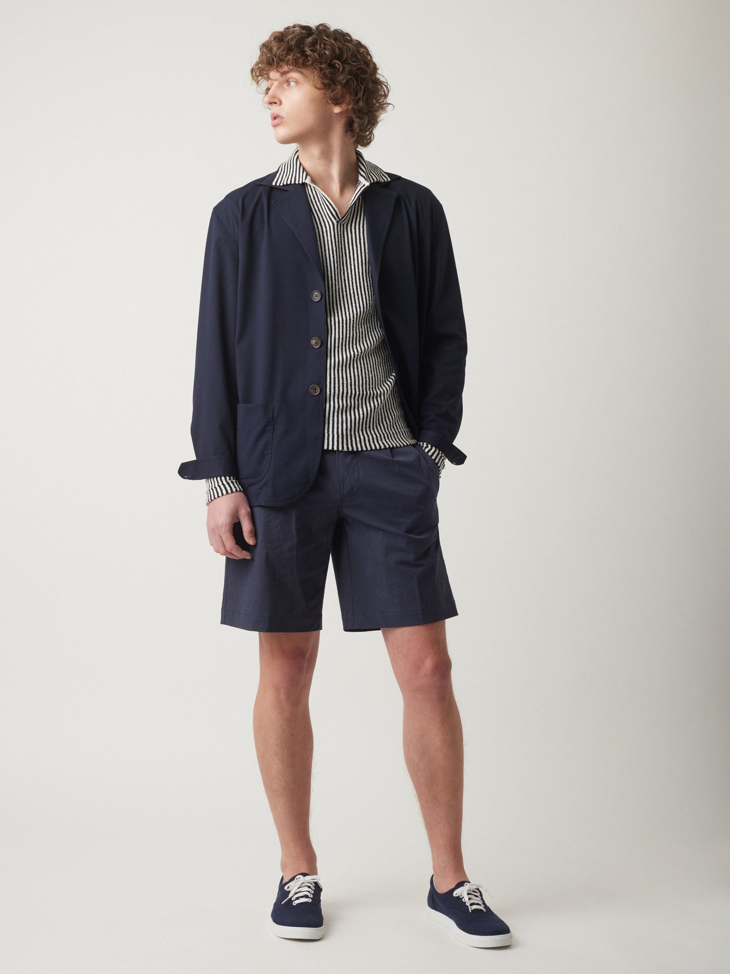 Aaza-P7303 Aaza-navy-20 Trousers
