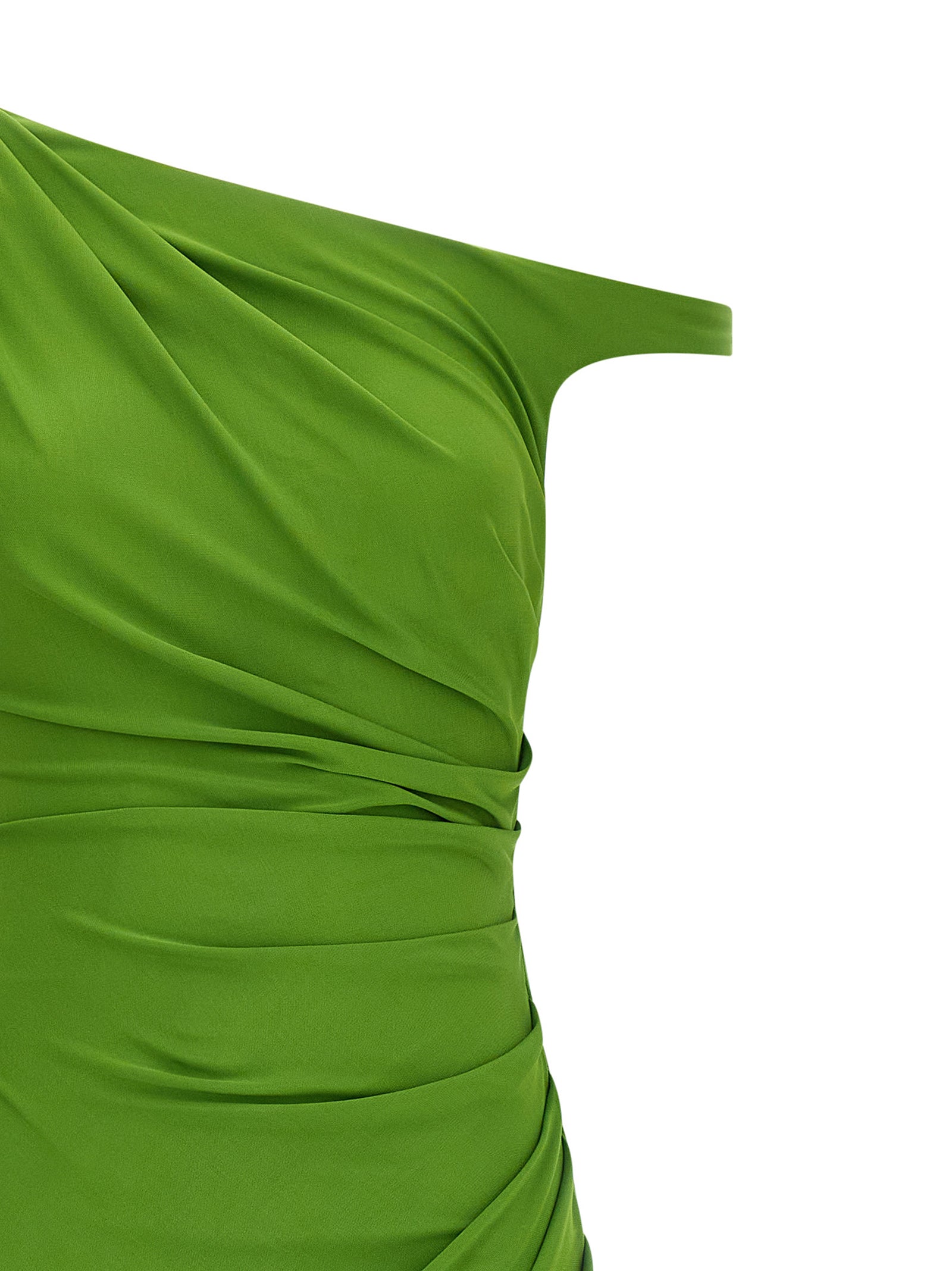 Jewel shoulder dress Green Viscose