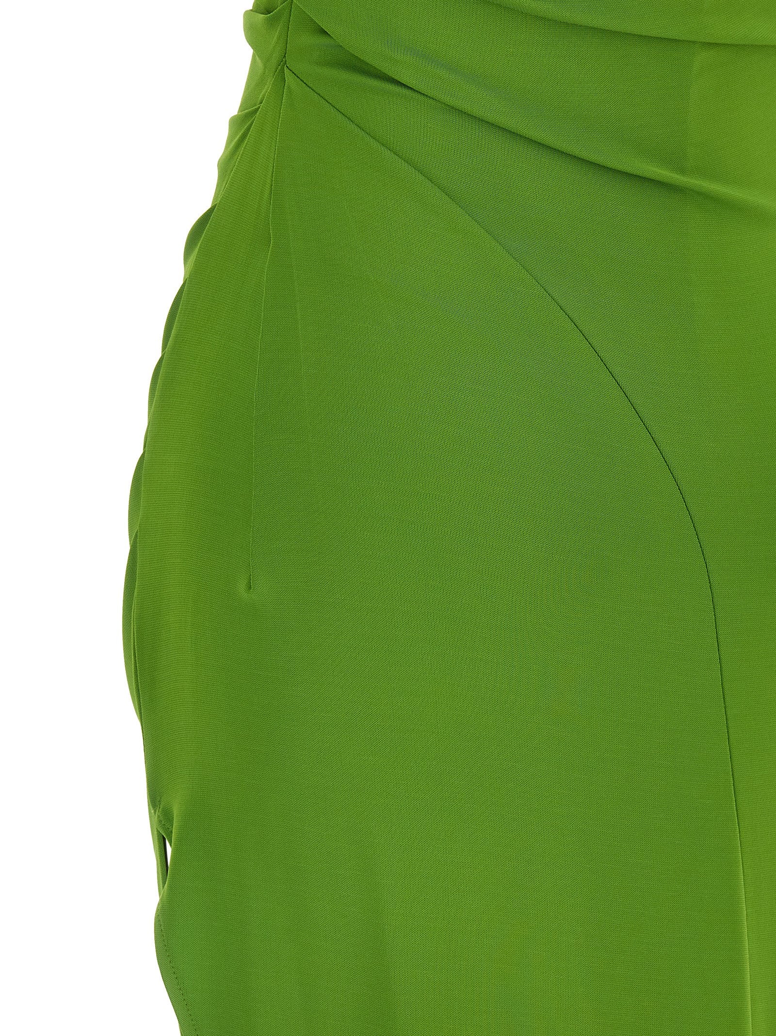 Jewel shoulder dress Green Viscose
