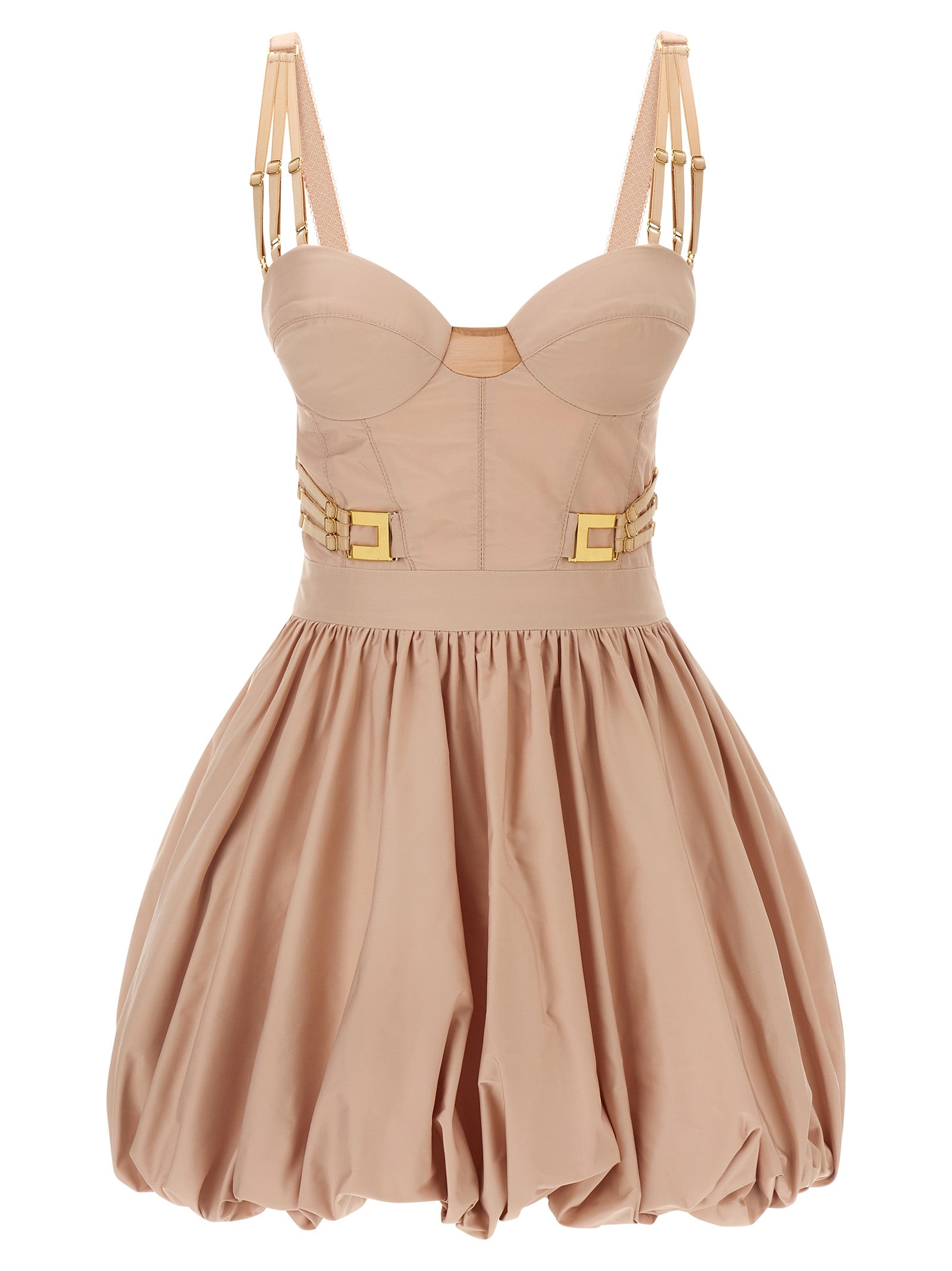 Corset Dress Pink Polyester