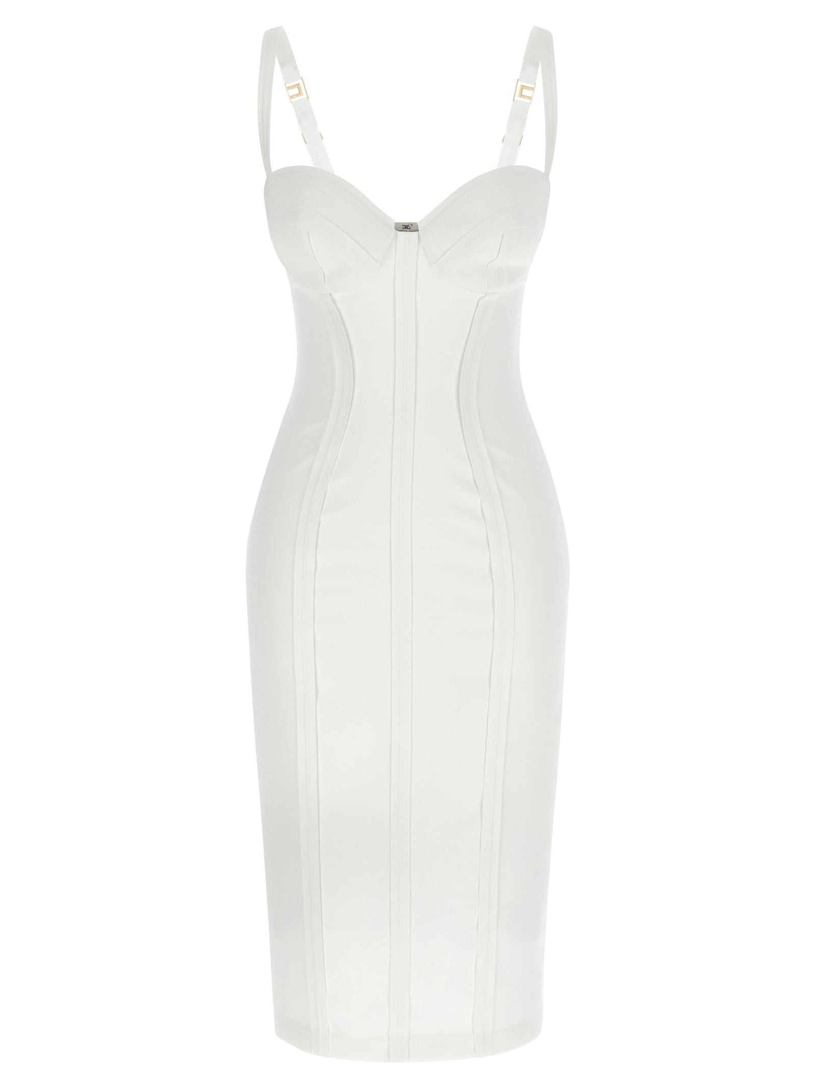 Corset dress White Polyester