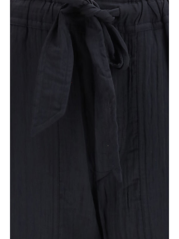 Trousers Bilina Black Viscose