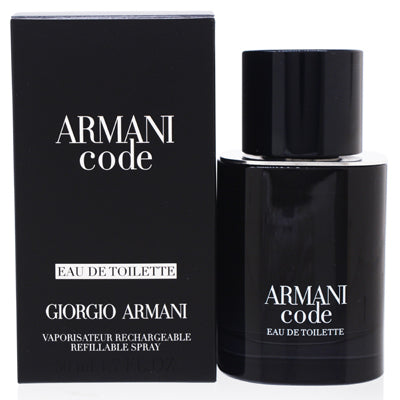 Giorgio Armani Code For Men Eau De Toilette Spray Refillable 1.7 Oz One Color Perfumes
