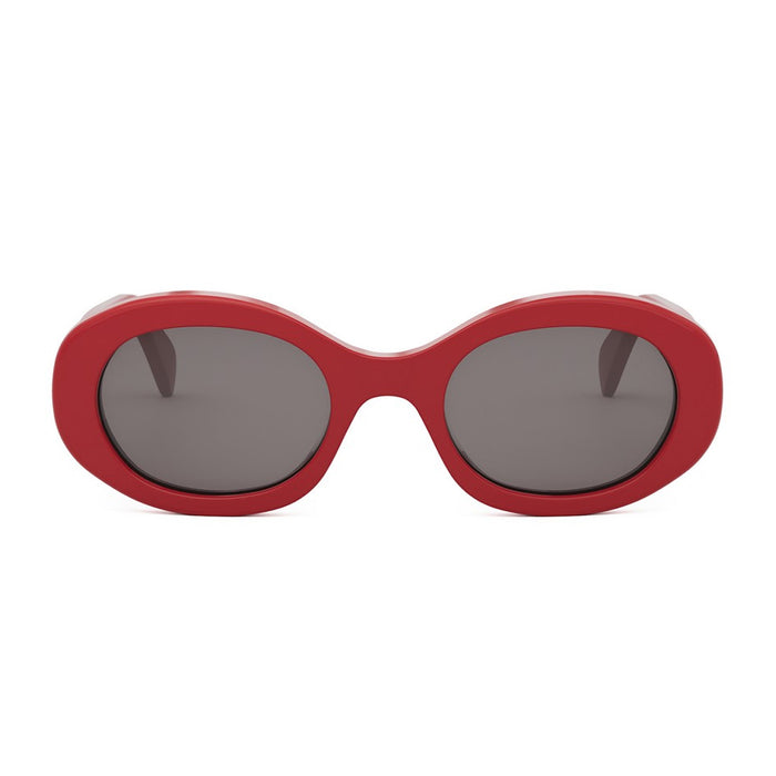 Celine CL40194U Triomphe 68a Rosso Acetate Occhiali Da Sole