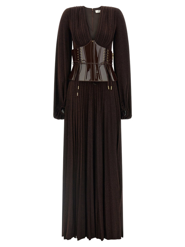 Elisabetta Franchi Dress — Brown