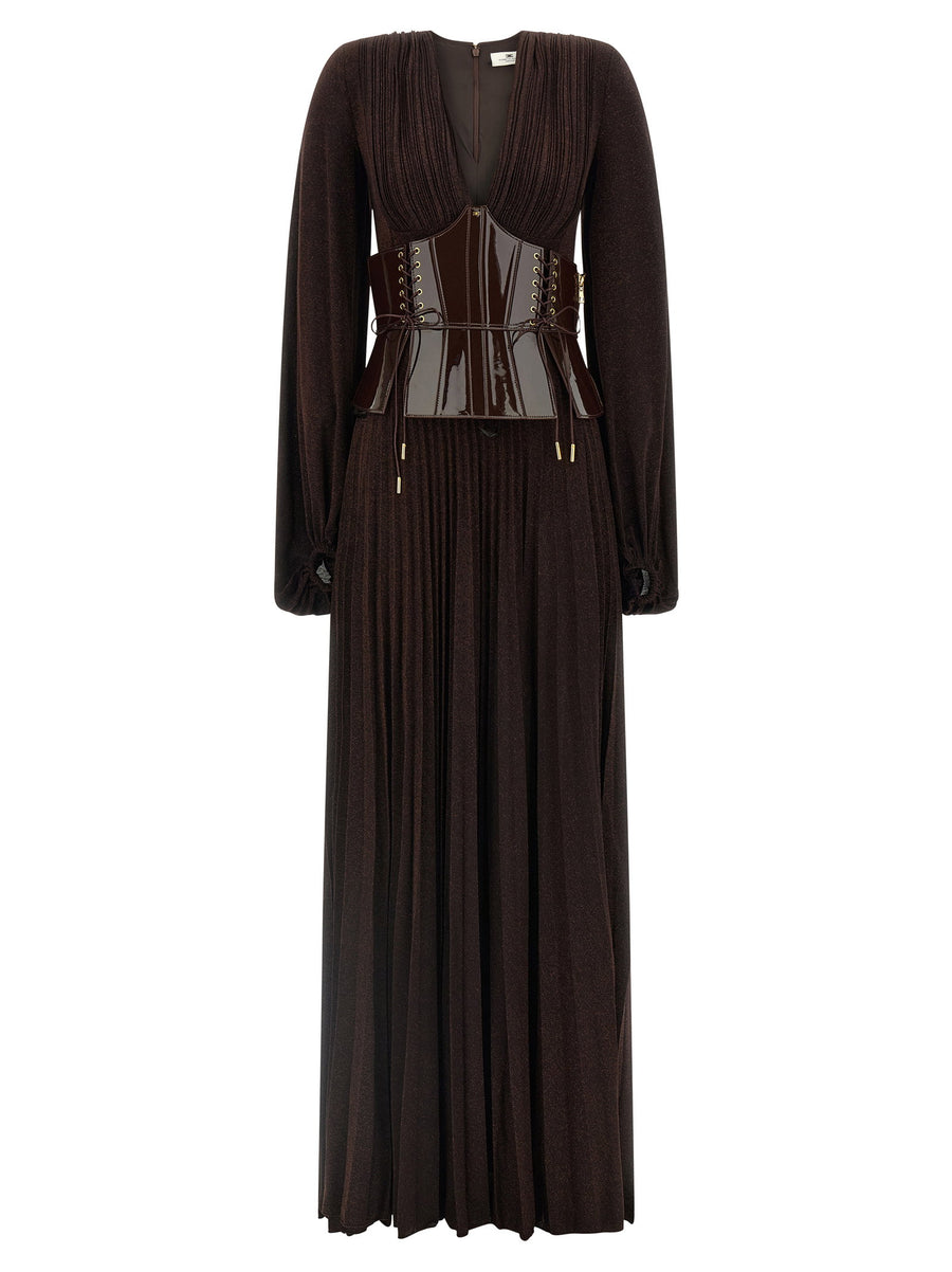 Elisabetta Franchi Dress — Brown