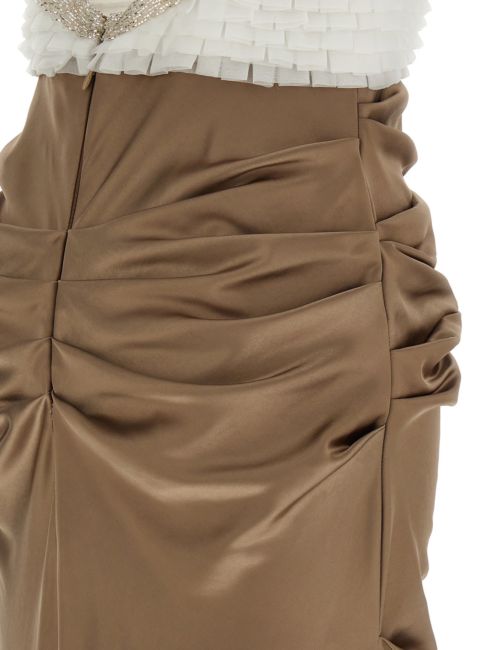 Red Carpet Dress Multicolor Polyester