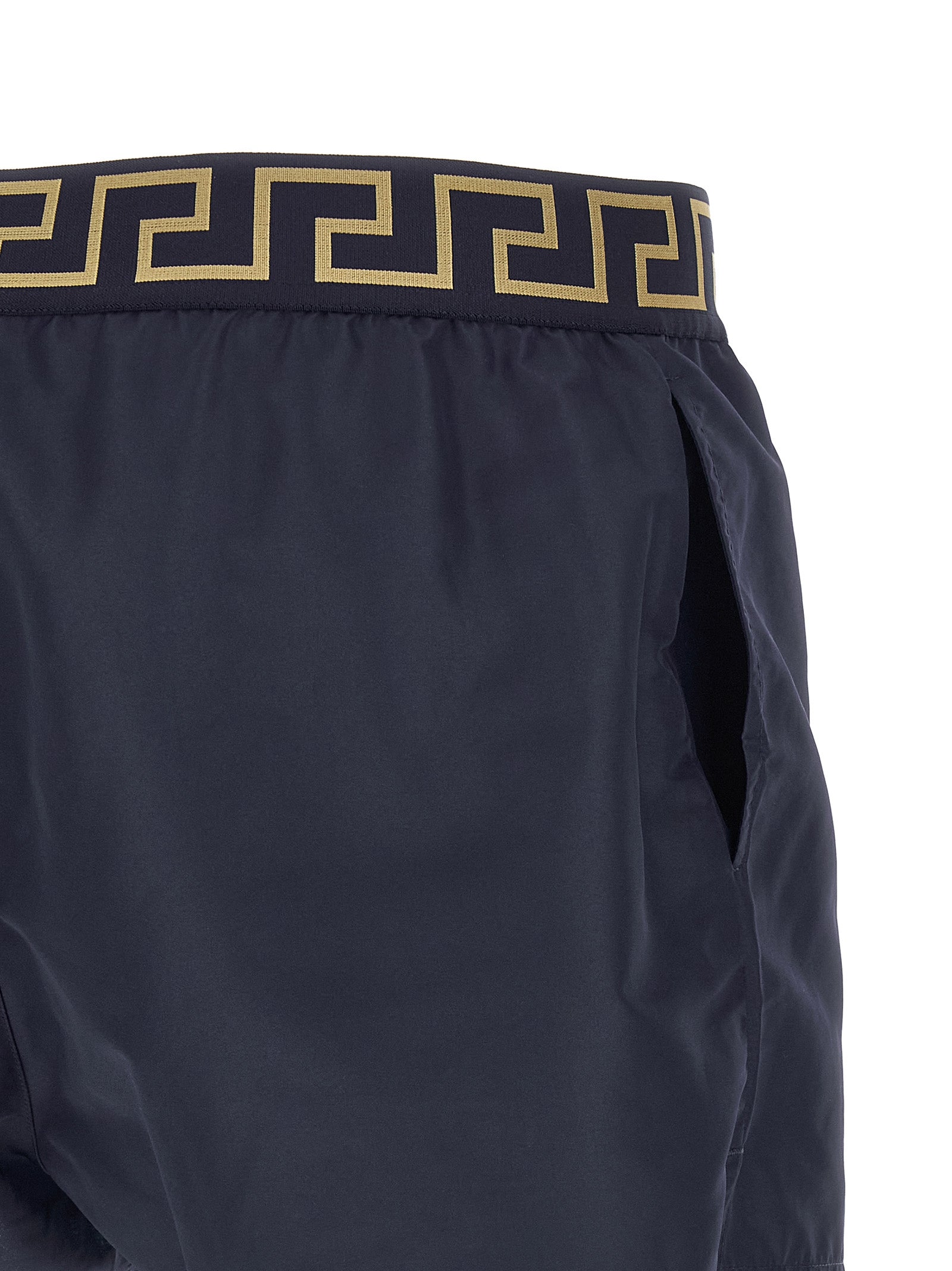 Greca swimsuit Blue Polyester Beachwear