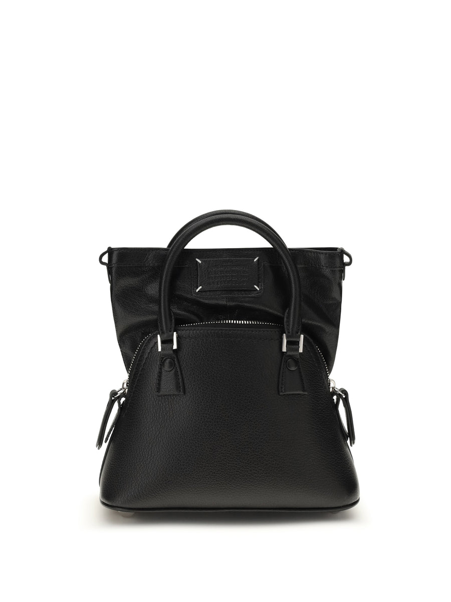 Maison Margiela 100% Goatskin mini bag in black
