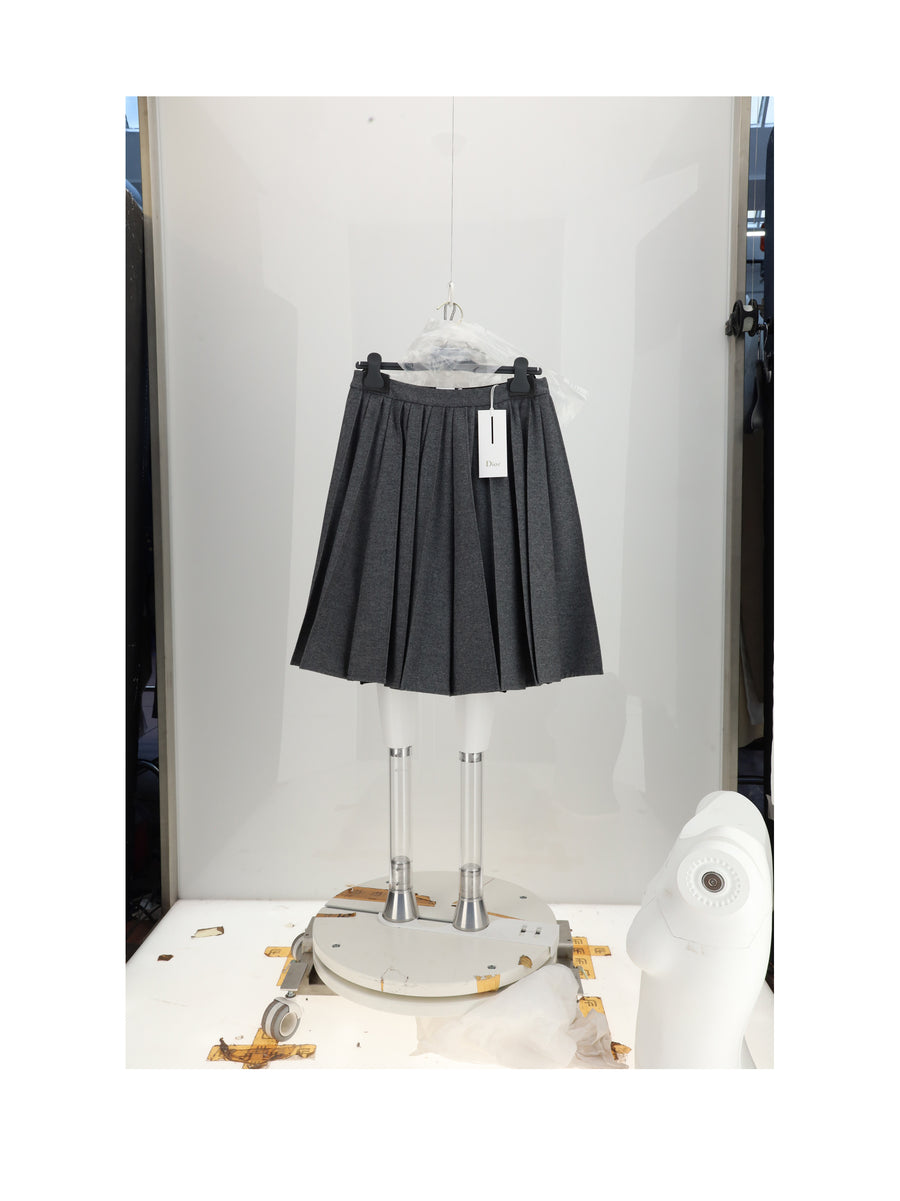 Skirt Grey Wool