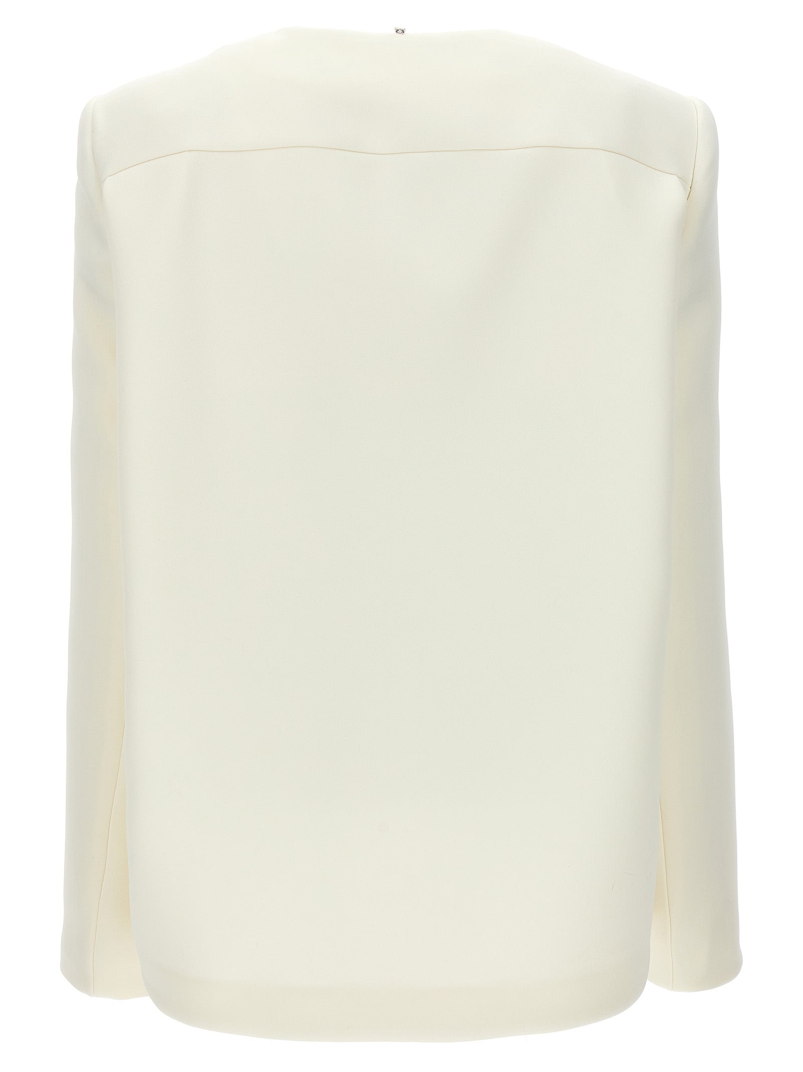 Aceri jacket White Polyester Blazer, Suits