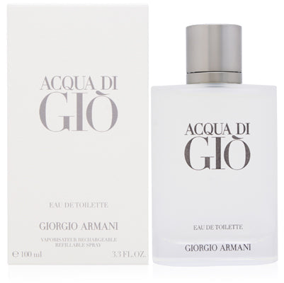Giorgio Armani Acqua Di Gio Men Eau De Toilette Refillable 3.3 Oz One Color Perfumes