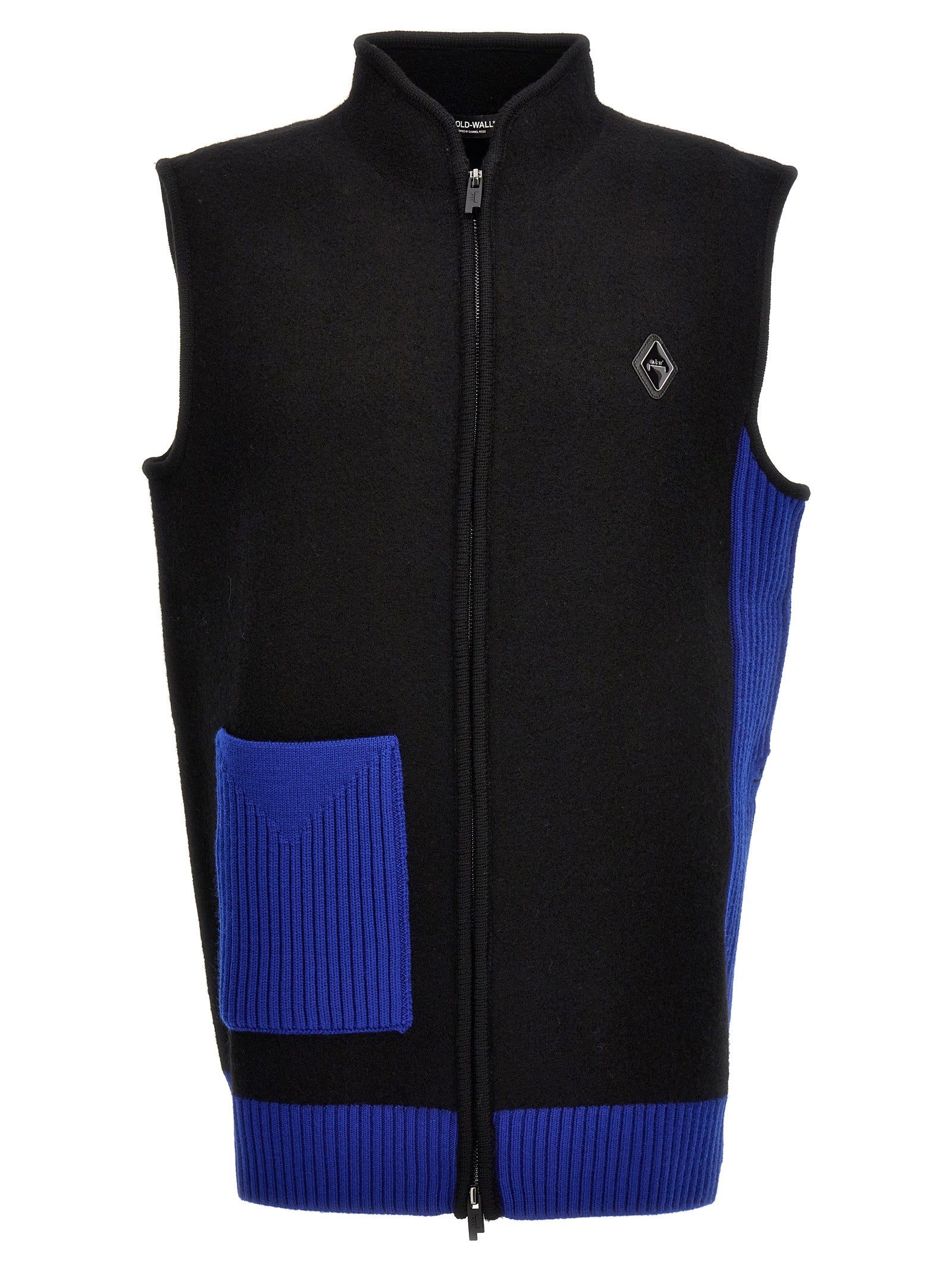 Two-color vest Multicolor Merino Wool Gilet