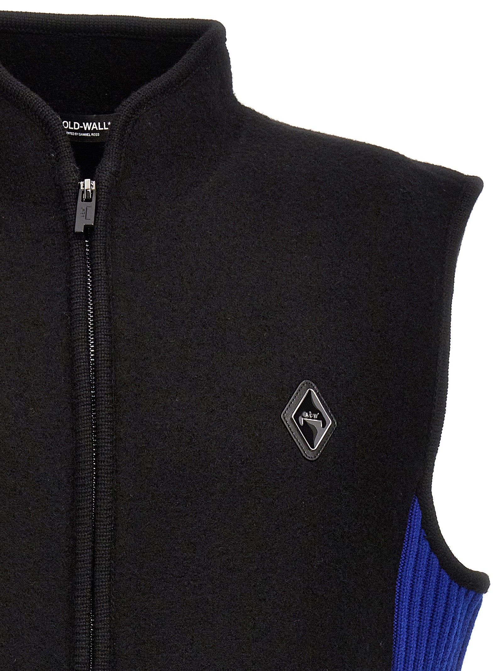 Two-color vest Multicolor Merino Wool Gilet