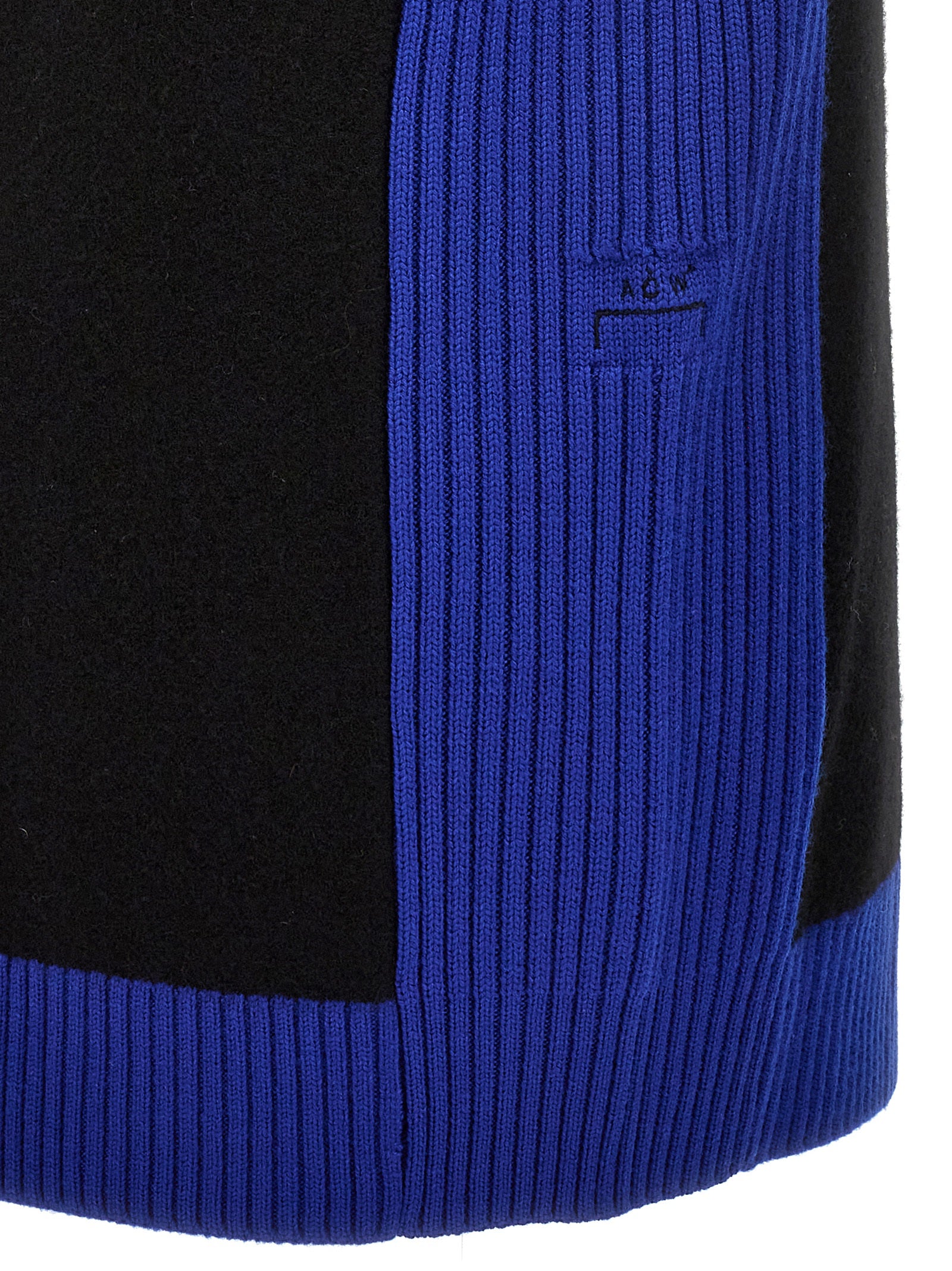 Two-color vest Multicolor Merino Wool Gilet
