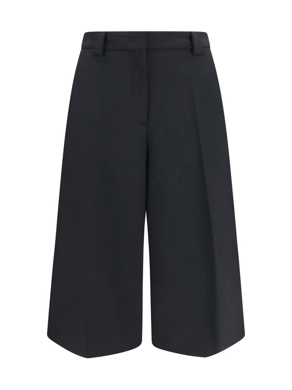 The Latest 53% Polyester trousers in black