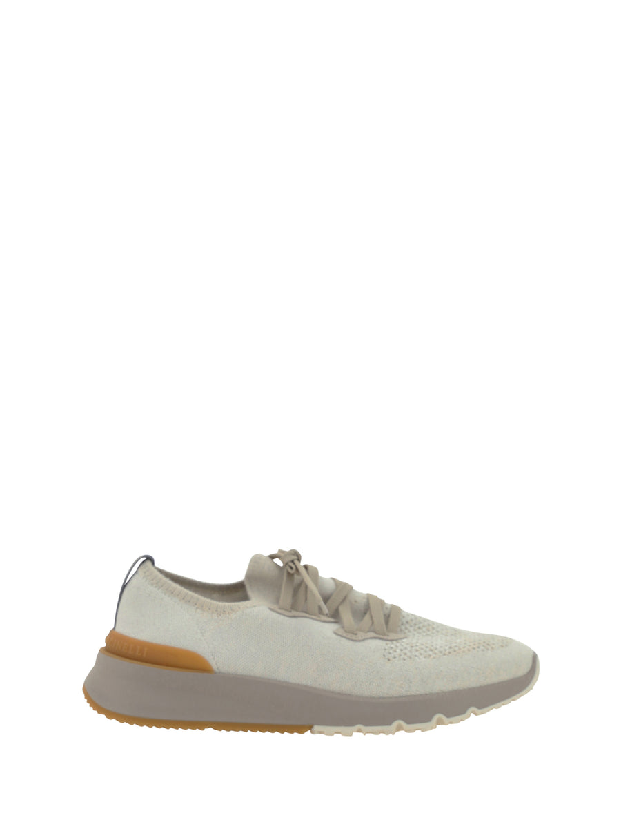 Cotton Sneakers Panama+latte+calcare+alpaca/panama/ambra