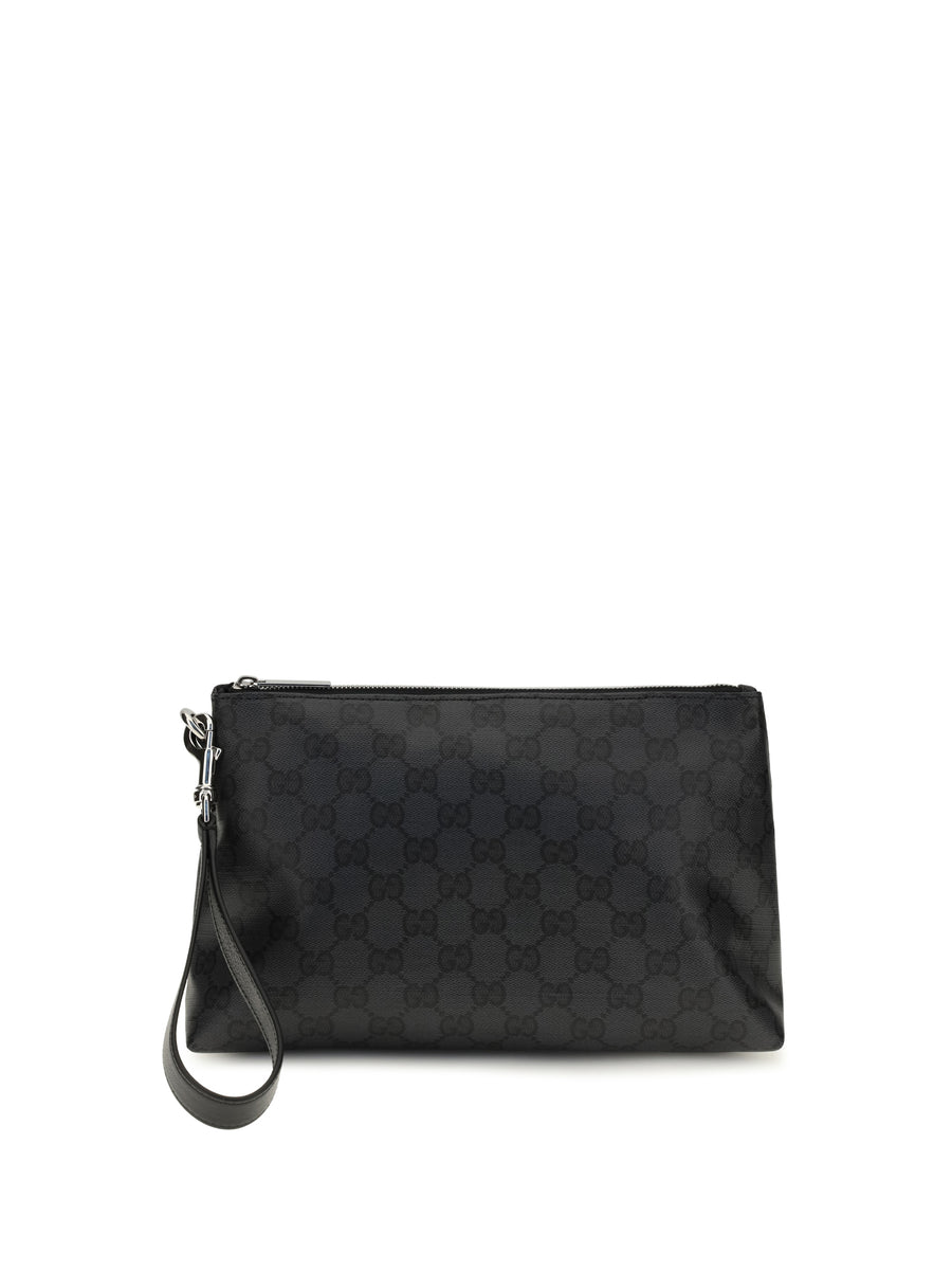 Small Essence Classic Pouch Black/black Fabric Shoulder Bags
