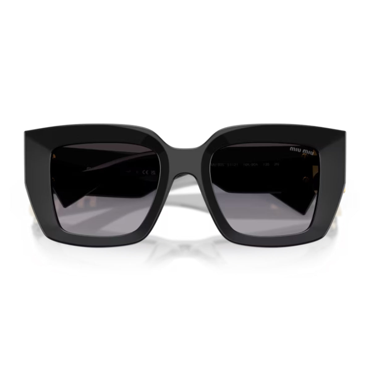 Miu 0MU B05S Glimpse 16K90A Nero Acetate Occhiali Da Sole