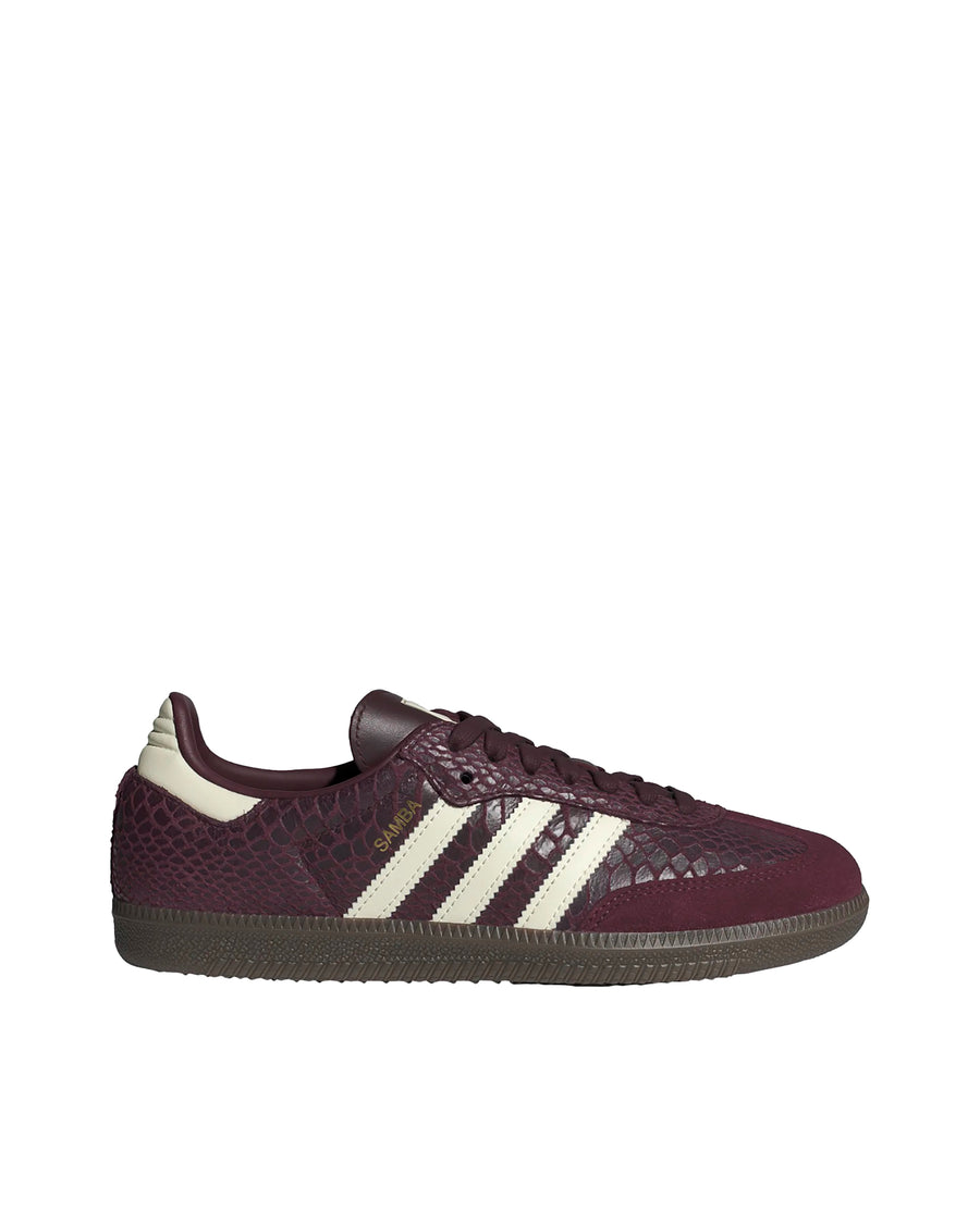 Sneakers Samba Og Maroon-White-Gold Metallic Maroon/white/gold Trainers