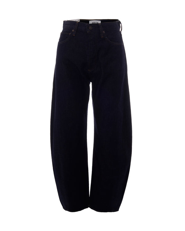 Jeans Luna Pieced Denim Blue Regenerative Cotton