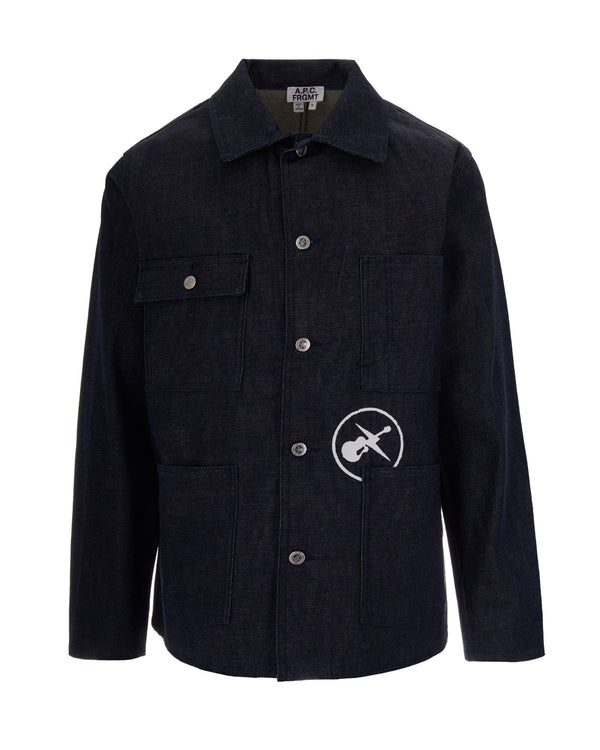 Jacket Grand Jack Frgmt Indigo Cotton Shirt