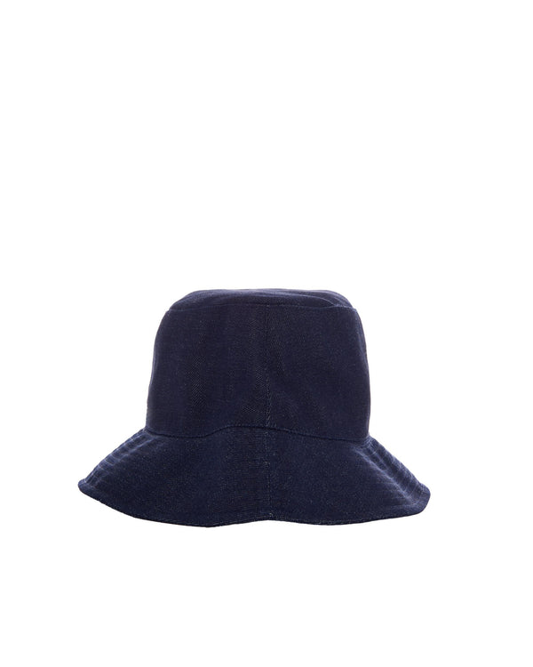 Bucket Hat Rain Iai Indigo Cotton