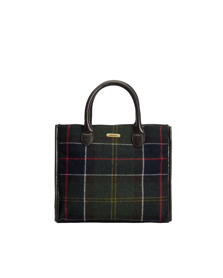 Tote Bag Barrhill Wool Mix Multicolour Polyester Handbags