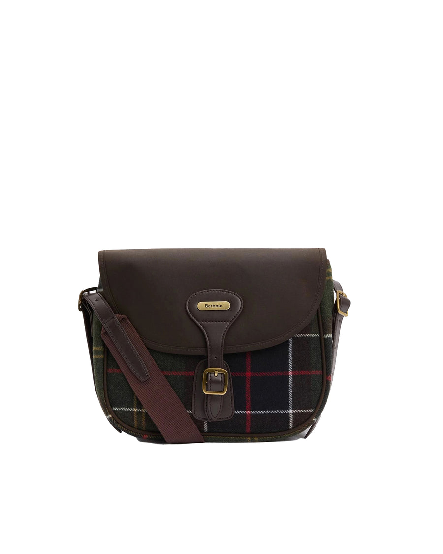 Shoulder Bag Cromarty Tartan Multicolour Polyester