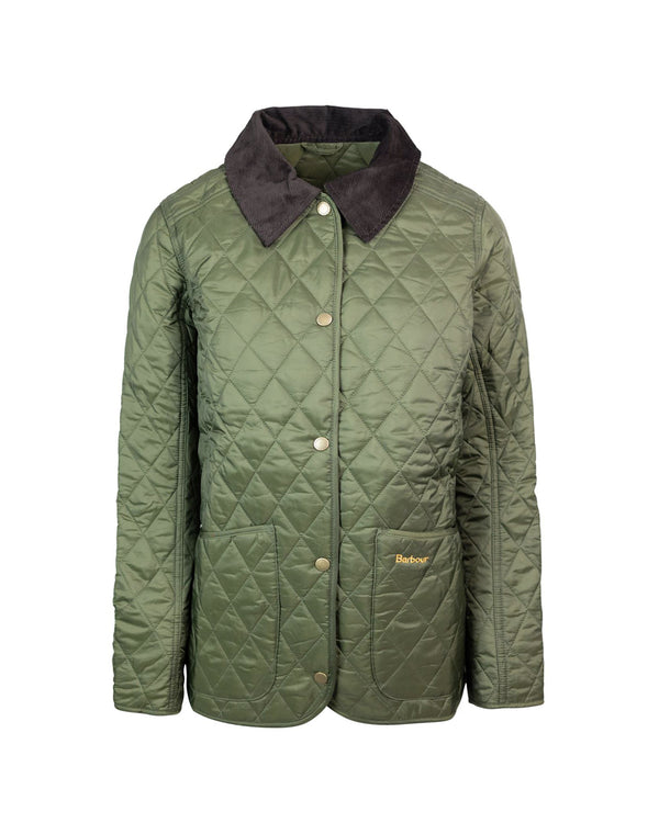 Quilted Jacket Annandale Olive Polyamide