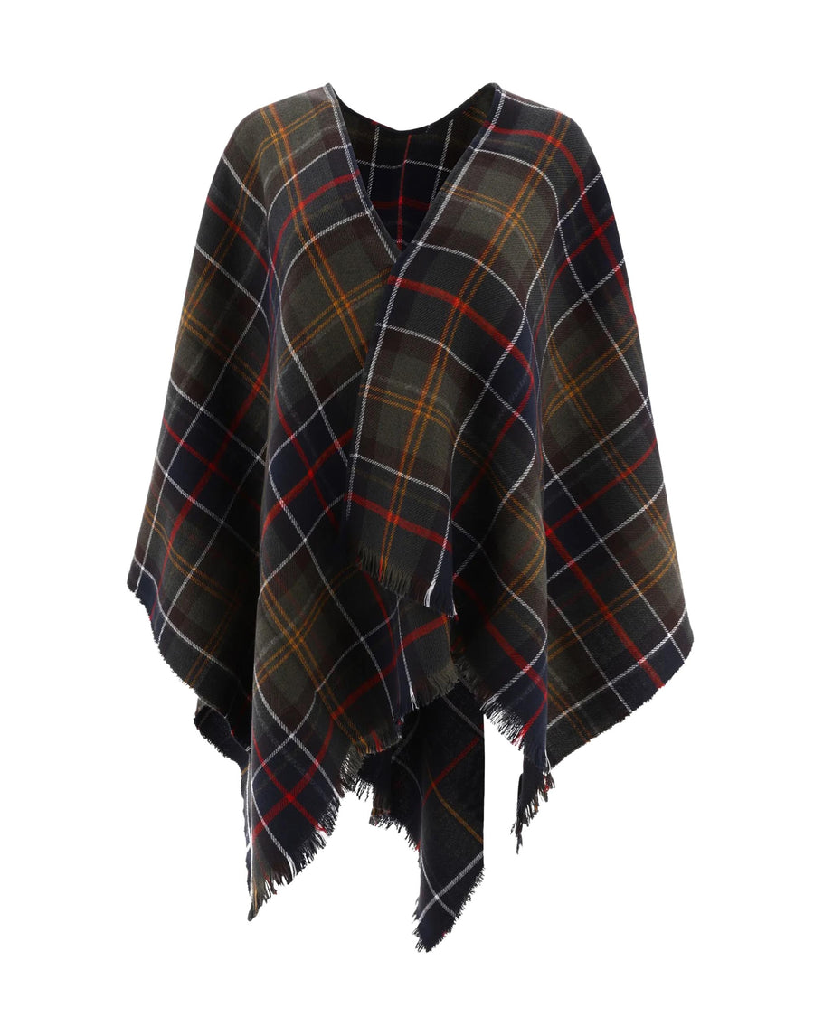Cape Montieth Serape Tartan Multicolour Polyester Capes