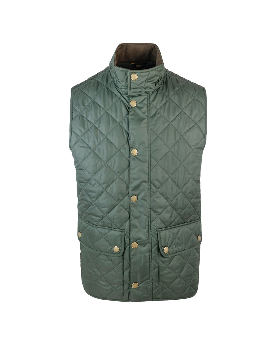 Quilted Gilet New Lowerdale Sage Polyester Waistcoats & Gilets