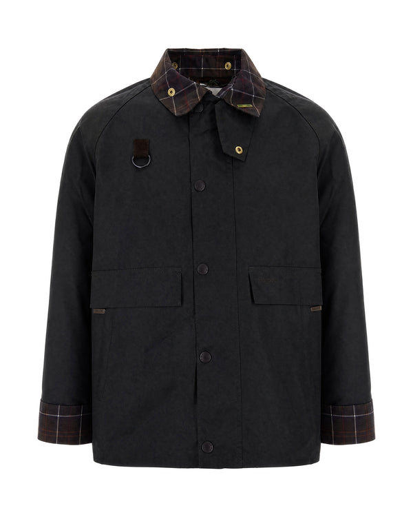 Waxed Cotton Jacket Spey Icons Sage
