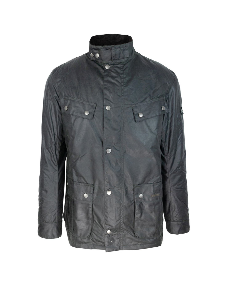 Waxed Cotton Jacket Duke Sage