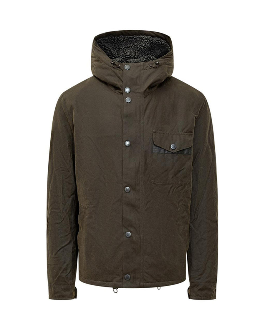 Jacket Waxed Cotton Olive