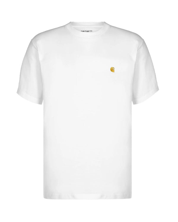 T-Shirt Chase White Combed Cotton Single Jersey T-shirts