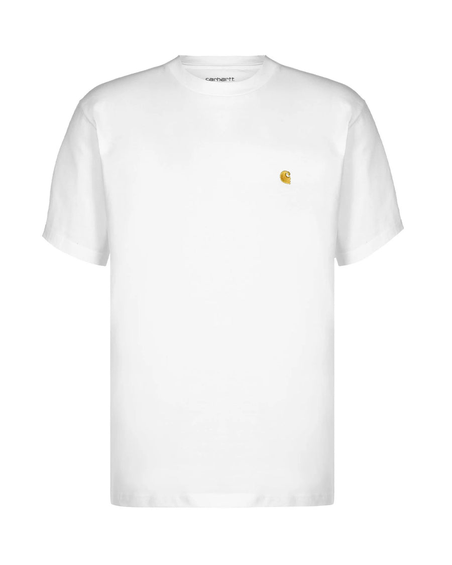 T-Shirt Chase White Combed Cotton Single Jersey T-shirts