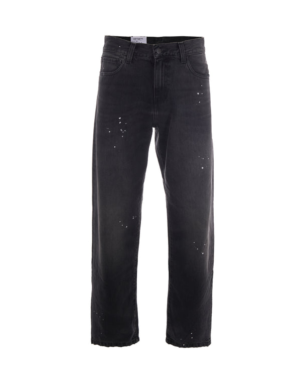 Jeans Landon Black Cotton 'smith' Denim