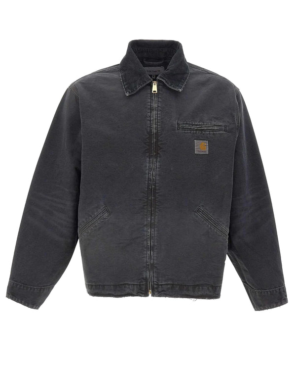 Jacket Og Detroit Black Destroy Wash Black/black